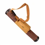 Bolsa de golf de cuero Vintage Canvas de Tourbon