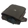 Tourbon Canvas And Leather Crossbody Bag For Mens