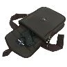 Tourbon Canvas And Leather Crossbody Bag For Mens