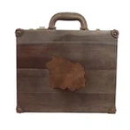 Caja de herramientas de caja de tijeras de cuero de caza Tourbon