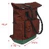 Tourbon Vintage Bicycle Bag Retro Bike Pannier Bags Cycling Rear Pack Seat Bag