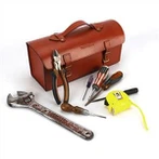 Bolsa de herramientas de cuero de lujo