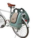 Nylon Doble Alforja Bolsa Picnic Bolsa Verde