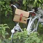 Bolsa delantera tipo mensajero para manillar de bicicleta