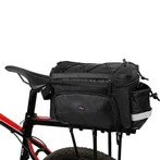 Bolsas de bicicleta de tela Oxford para bastidor trasero con correa para el hombro