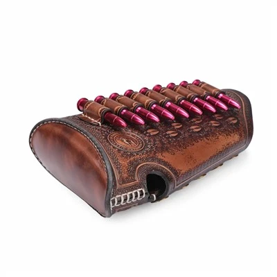 Rifle Buttstock Ammo Holder Cheek Rest Pouch